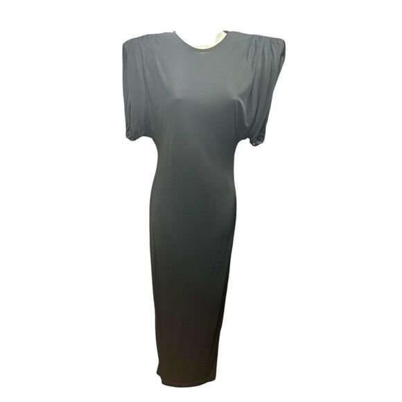 WARDROBE.NYC Sheath Midi-Dress in Black NWT Size XS - Picture 8 of 11